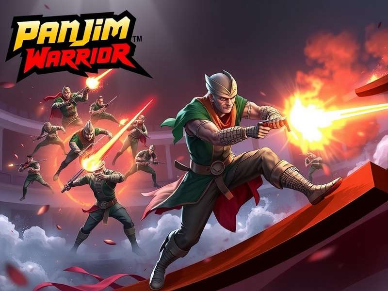 Panjim Power Warrior Game Cover Art